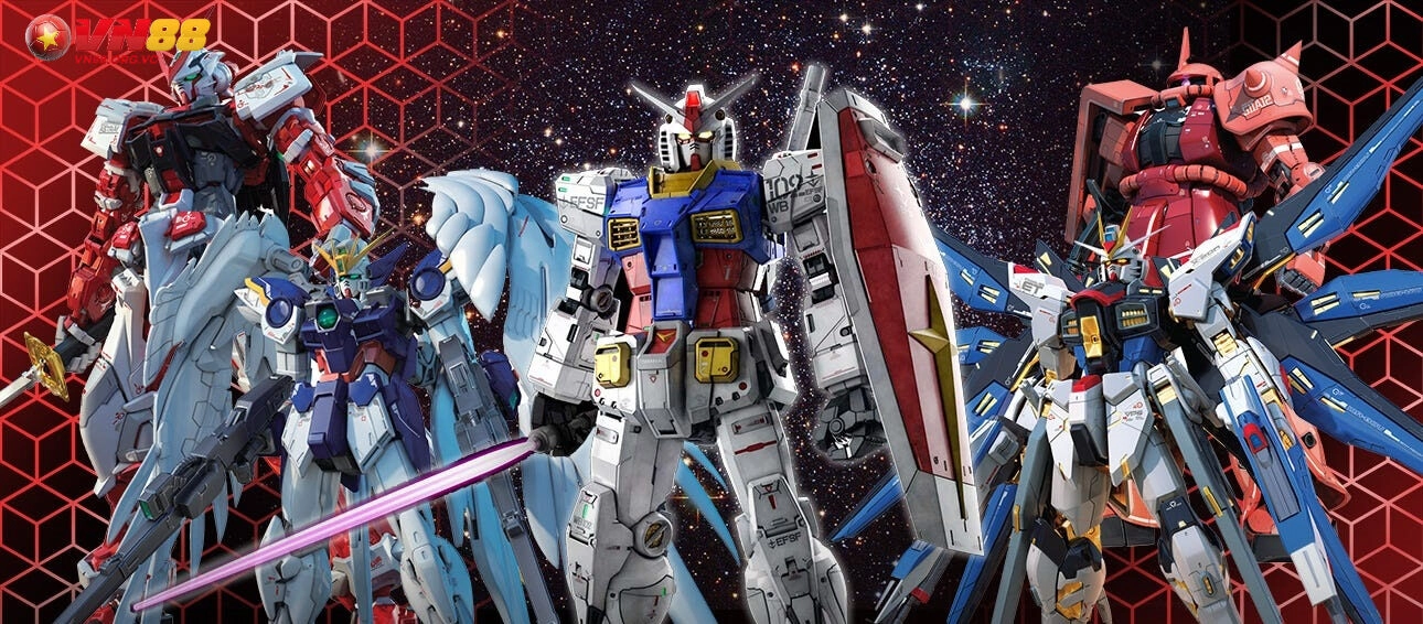 Gundam Slot VN88 – Đại Chiến Robot Không Gian 2 Các biểu tượng trong Gundam Slot VN 88